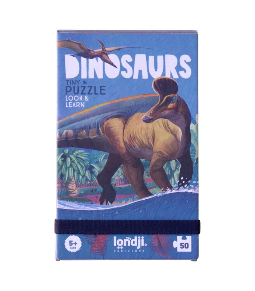 Londji Tiny 50 Parça Puzzle - Dinosaurs