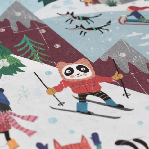 Londji Puzzle / Let's Go to the Mountain (36 Parça)