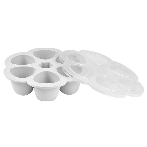 Beaba - Silikon 6lı Sıcak & Soğuk Saklama Kabı Light Mist 6x150ml