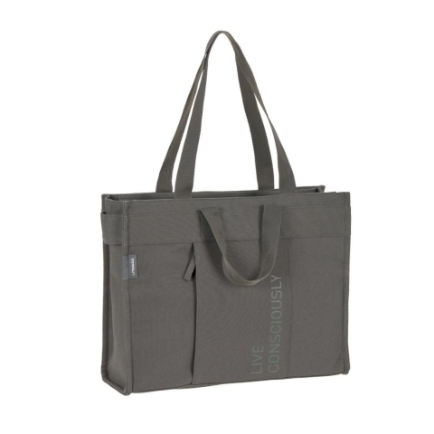 Lassig Tote Up Bebek Bakım Seyahat Çantası Anthracite