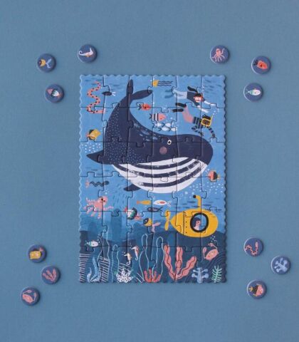 Londji Tiny 36 Parça Puzzle - Ocean