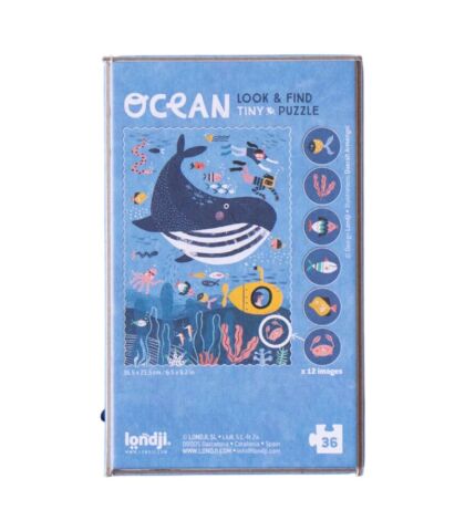 Londji Tiny 36 Parça Puzzle - Ocean