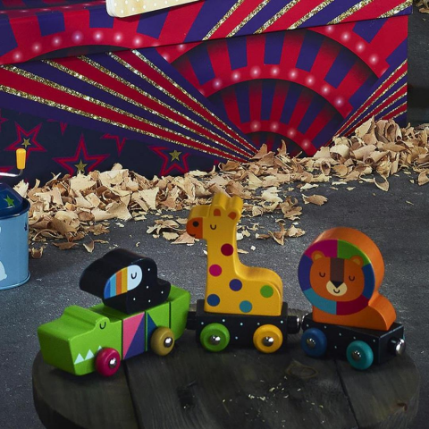 Vilac - Animals' train - Ahşap Hayvanlar Treni - Andy Westface