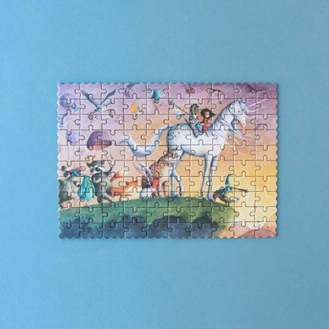 Londji Pocket Puzzle // My Unicorn (100 Parça)