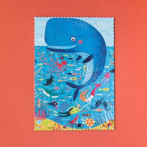 Londji Pocket Puzzle My Little Ocean / Küçük Okyanusum (36 Parça)