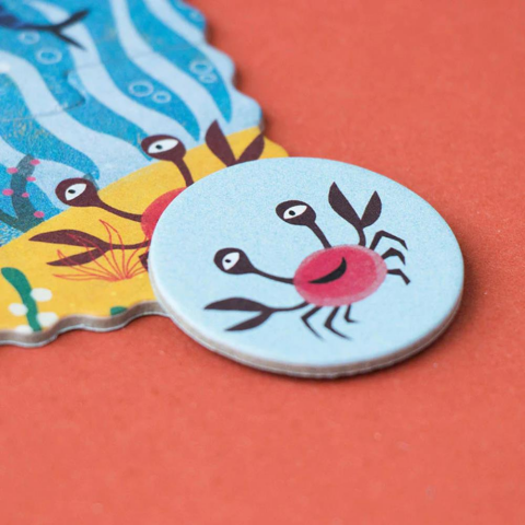 Londji Pocket Puzzle My Little Ocean / Küçük Okyanusum (36 Parça)