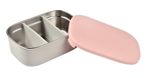 Beaba - Çelik Saklama Kabı, Powder Pink