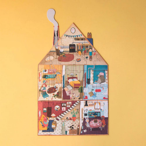 Londji Puzzle Welcome to my Home / Evime Hoş geldin (36 Parça)