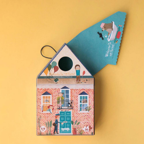 Londji Puzzle Welcome to my Home / Evime Hoş geldin (36 Parça)
