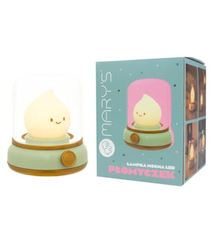 Mary's Flame Yeşil Led Gece Lambası