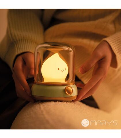 Mary's Flame Yeşil Led Gece Lambası