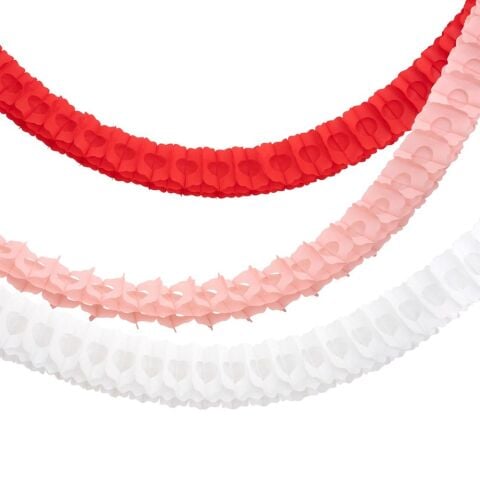 Meri Meri - 3 Festive Honeycomb Garlands - Festival Petekli Asılan Süsler - 3'lü