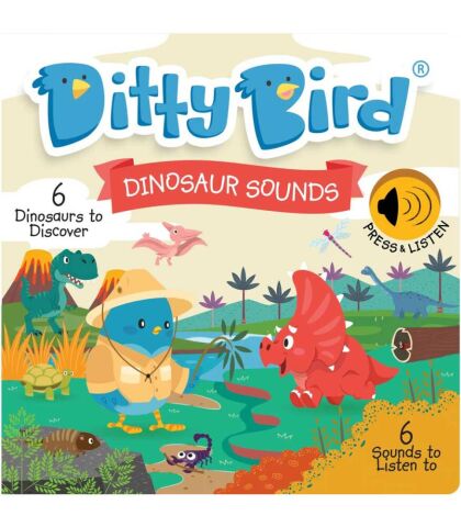 Ditty Bird: Dinosaur Sounds - Mema Publishing