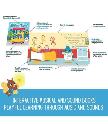 Ditty Bird: Dinosaur Sounds - Mema Publishing