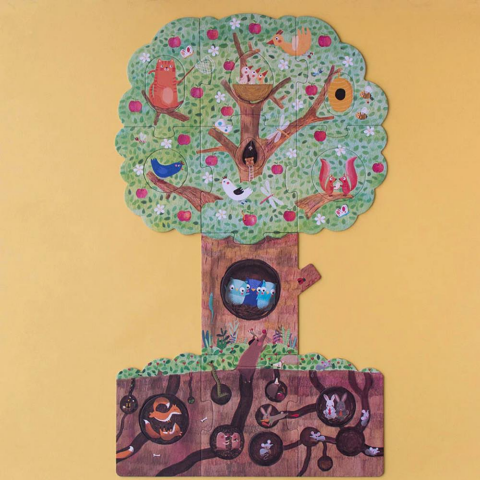 Londji Puzzle / Mon Petit Pommier (20 Parça)