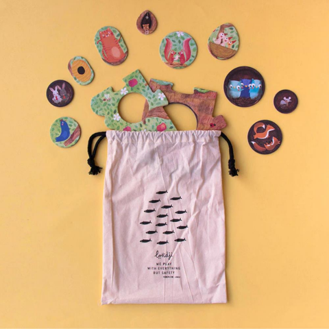 Londji Puzzle / Mon Petit Pommier (20 Parça)