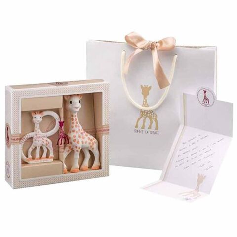 Sophie la Girafe Sophiesticated Yeni Doğan Hediye Seti 1