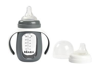 Beaba - 210 ml Cam Biberon Mineral Grey