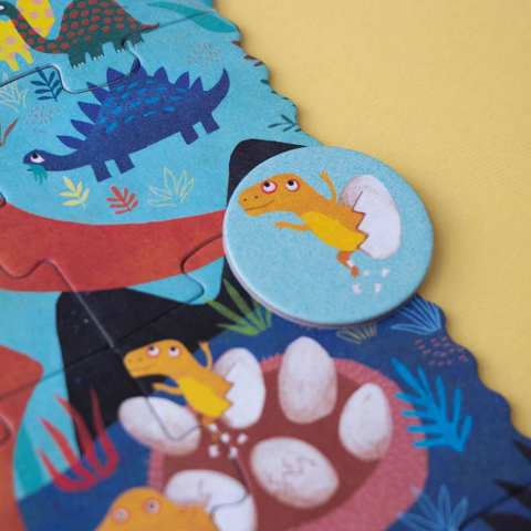 Londji Pocket Puzzle / My Little Dino (24 Parça)
