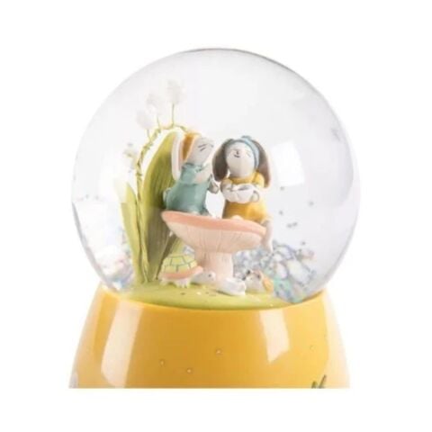 Moulin Roty - Müzikli Kar Küresi - İki Küçük Tavşan