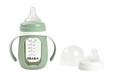 Beaba - 210 ml Cam Biberon Sage Green
