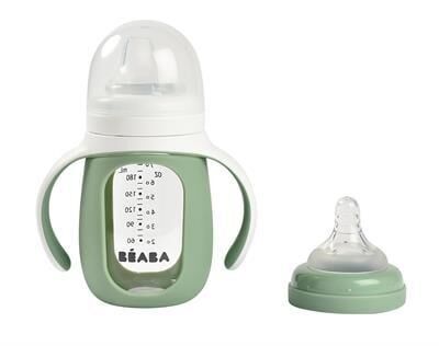 Beaba - 210 ml Cam Biberon Sage Green