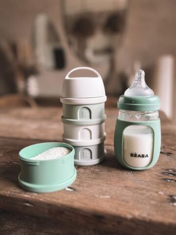 Beaba - 210 ml Cam Biberon Sage Green