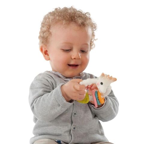 Sophie La Girafe So Pure Renkli Halka Diş Kaşıyıcı