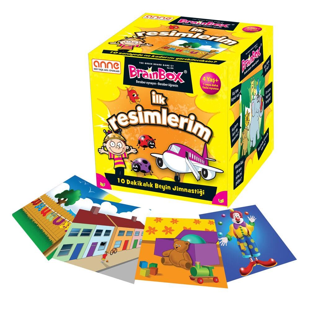 Green Board Games BrainBox İlk Resimlerim - Türkçe 4+Yaş