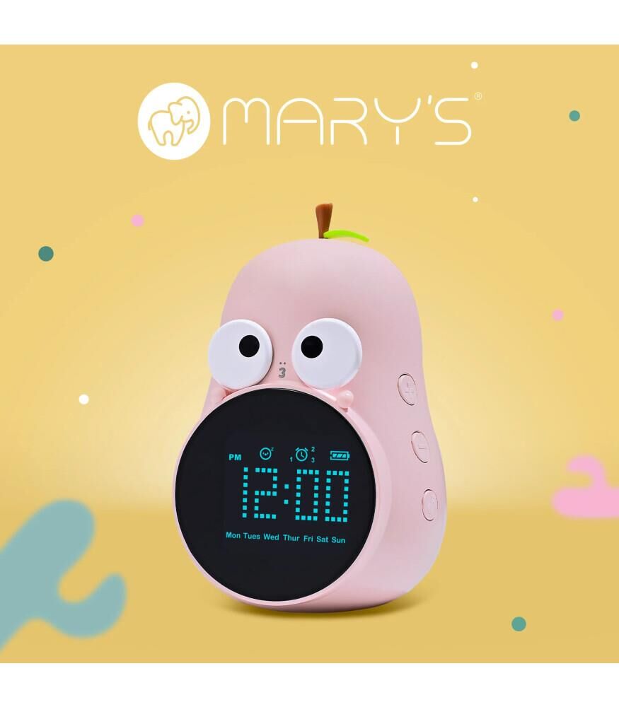 Mary's Pear Pembe Çalar Saat