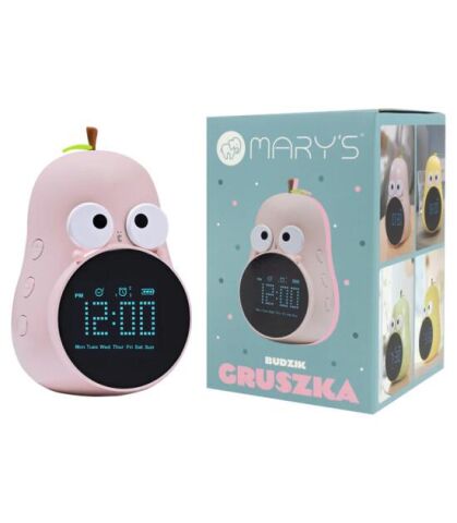Mary's Pear Pembe Çalar Saat