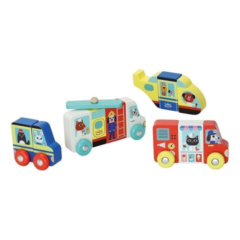 Vilac - Mıknatıslı Araçlar - Meslekler