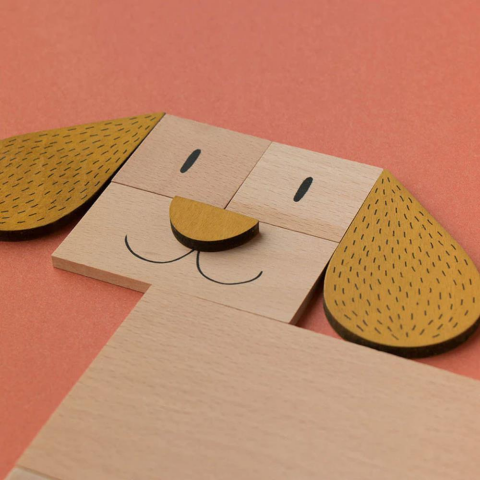 Londji Ahşap Oyun Set // The Fox & The Mouse