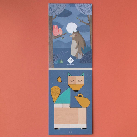 Londji Ahşap Oyun Set // The Fox & The Mouse