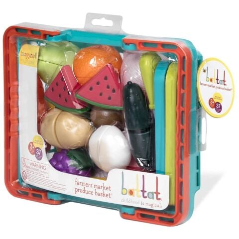 Battat Alışveriş Sepeti - Farmers Market Basket