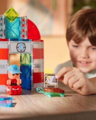 Magna-Tiles - Lighthouse Rescue Manyetik Bloklar - 25 Parça