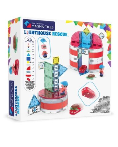 Magna-Tiles - Lighthouse Rescue Manyetik Bloklar - 25 Parça