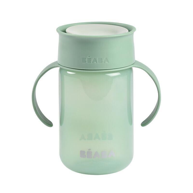 Beaba - 360° Öğrenme Kupası, Sage Green