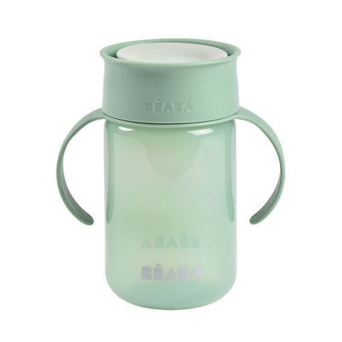Beaba - 360° Öğrenme Kupası, Sage Green