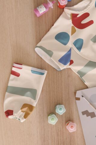 Beaba - 2'si 1 Arada Önlük, Playful