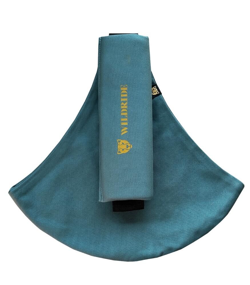 Wildride Ocean Blue - Okyanus Mavisi Pamuklu Çocuk Taşıyıcı