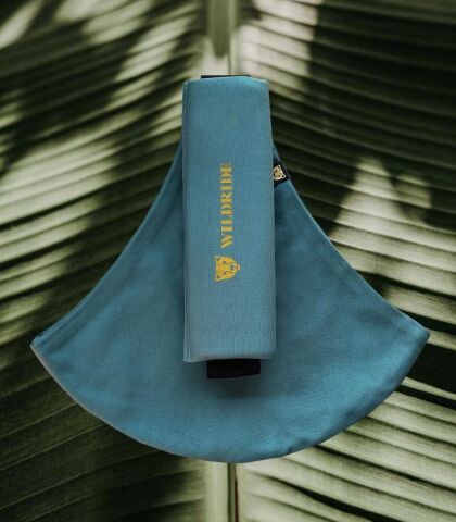 Wildride Ocean Blue - Okyanus Mavisi Pamuklu Çocuk Taşıyıcı