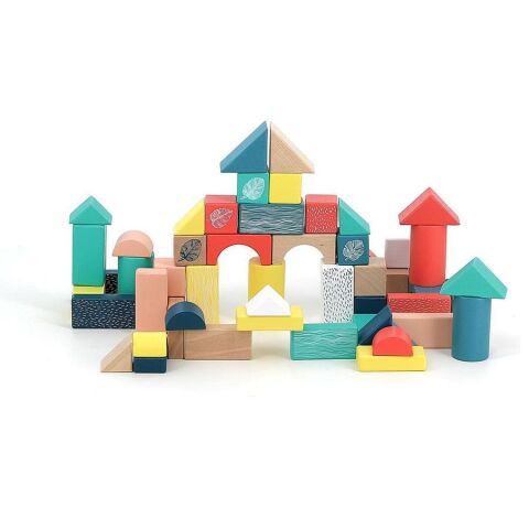 Vilac - Ahşap Bloklar - 54 Parça