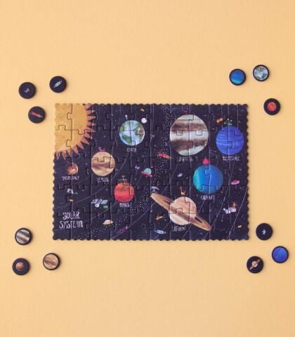 Londji Tiny 50 Parça Puzzle - Planets