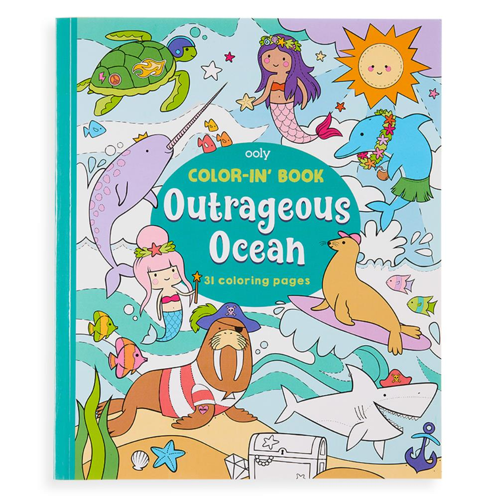 Ooly Boyama Kitabı - Outrageous Ocean
