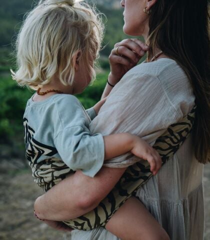 Wildride Zebra - Zebra Desenli Çocuk Taşıyıcı