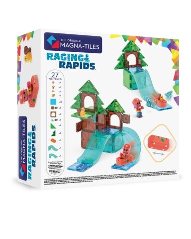 Magna-Tiles - Ragin Rapids Manyetik Bloklar - 27 Parça