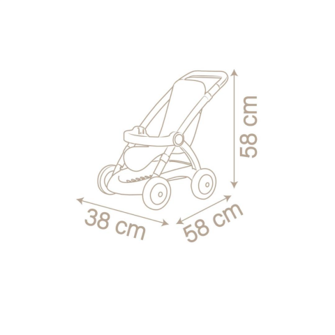 Smoby Baby Nurse Chuli Pop Oyuncak Bebek Arabası