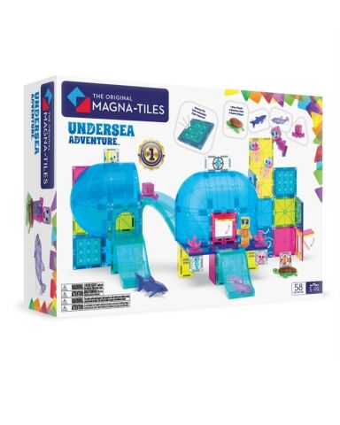 Magna-Tiles - Undersea Adventure Manyetik Bloklar - 58 Parça