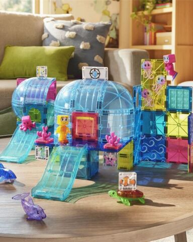 Magna-Tiles - Undersea Adventure Manyetik Bloklar - 58 Parça